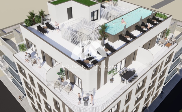 Appartement - Nieuwbouw   - Torrevieja - Torrevieja