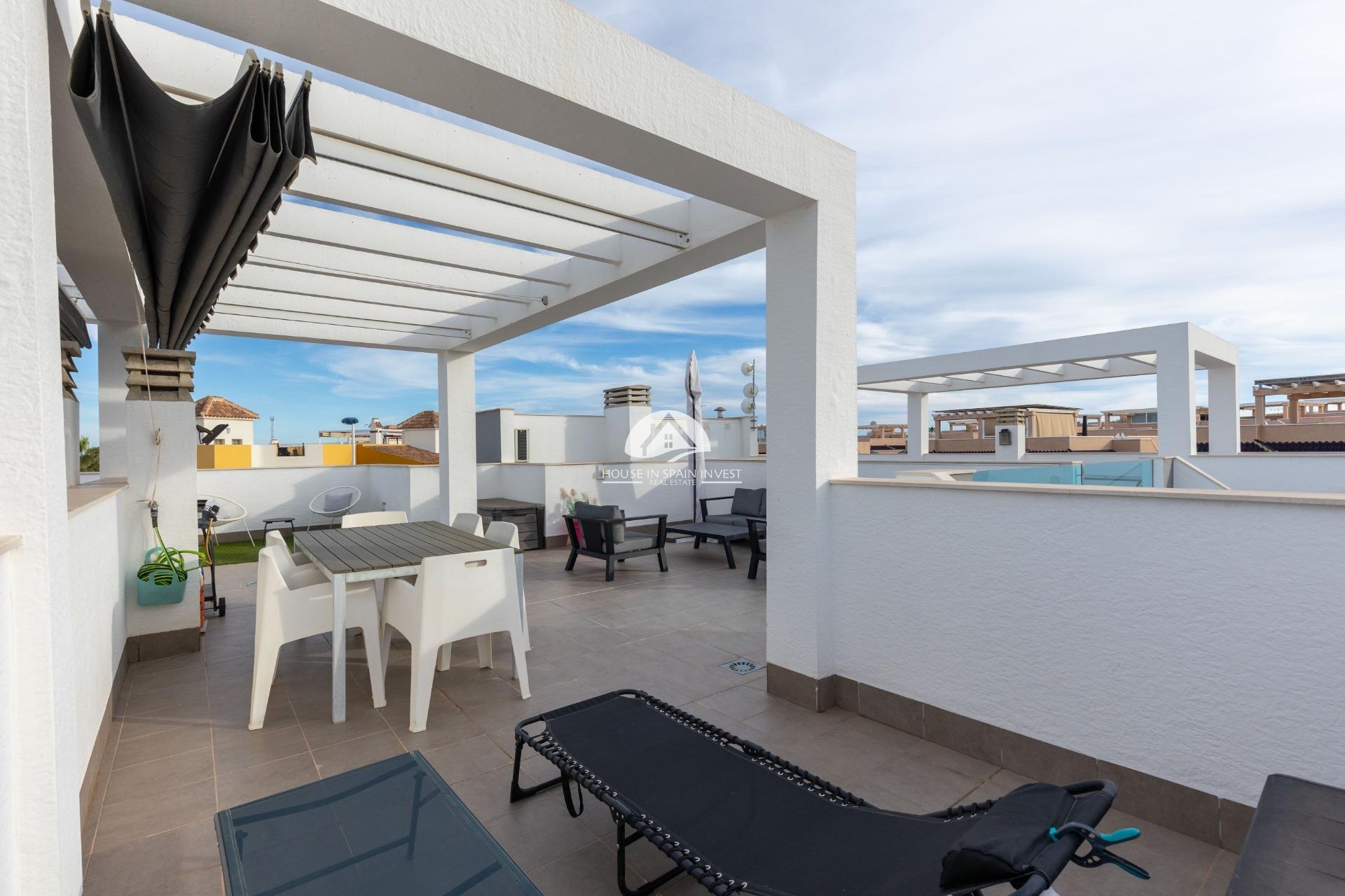 Herverkoop - Gelijkvloerse bungalow - Torrevieja - Los Balcones  