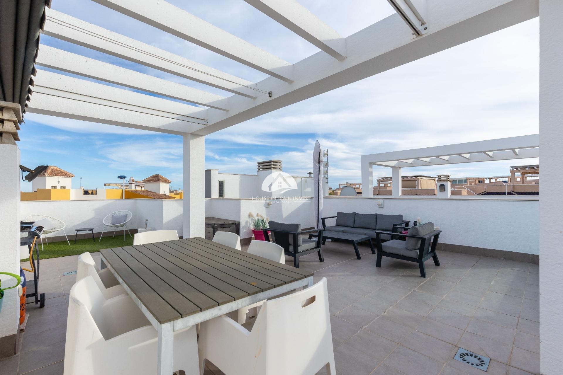 Herverkoop - Gelijkvloerse bungalow - Torrevieja - Los Balcones  