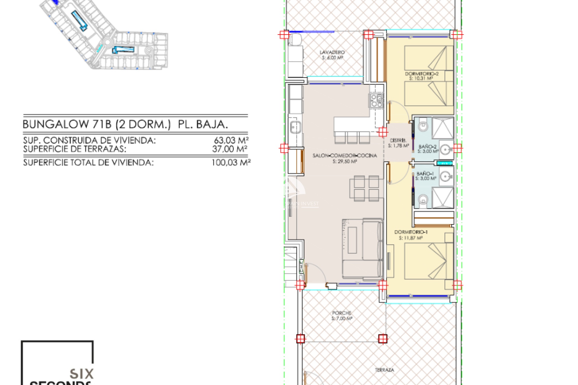 Herverkoop - Rijwoning - Torrevieja - Los Balcones  