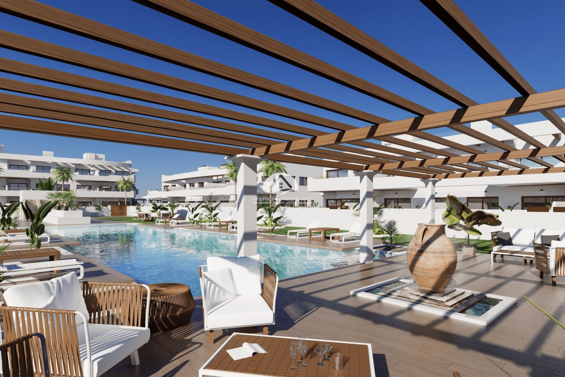 Nieuwbouw   - Boven bungalow - Los Alcázares