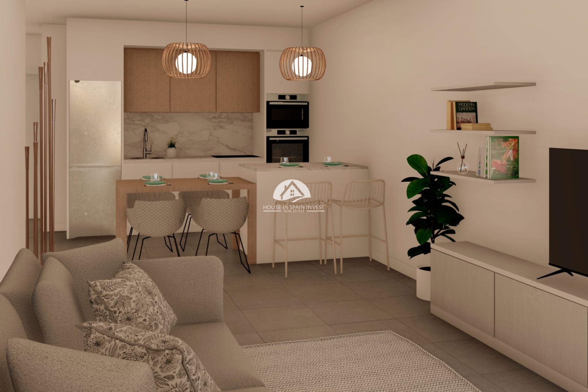 Nieuwbouw   - Boven bungalow - Roldán