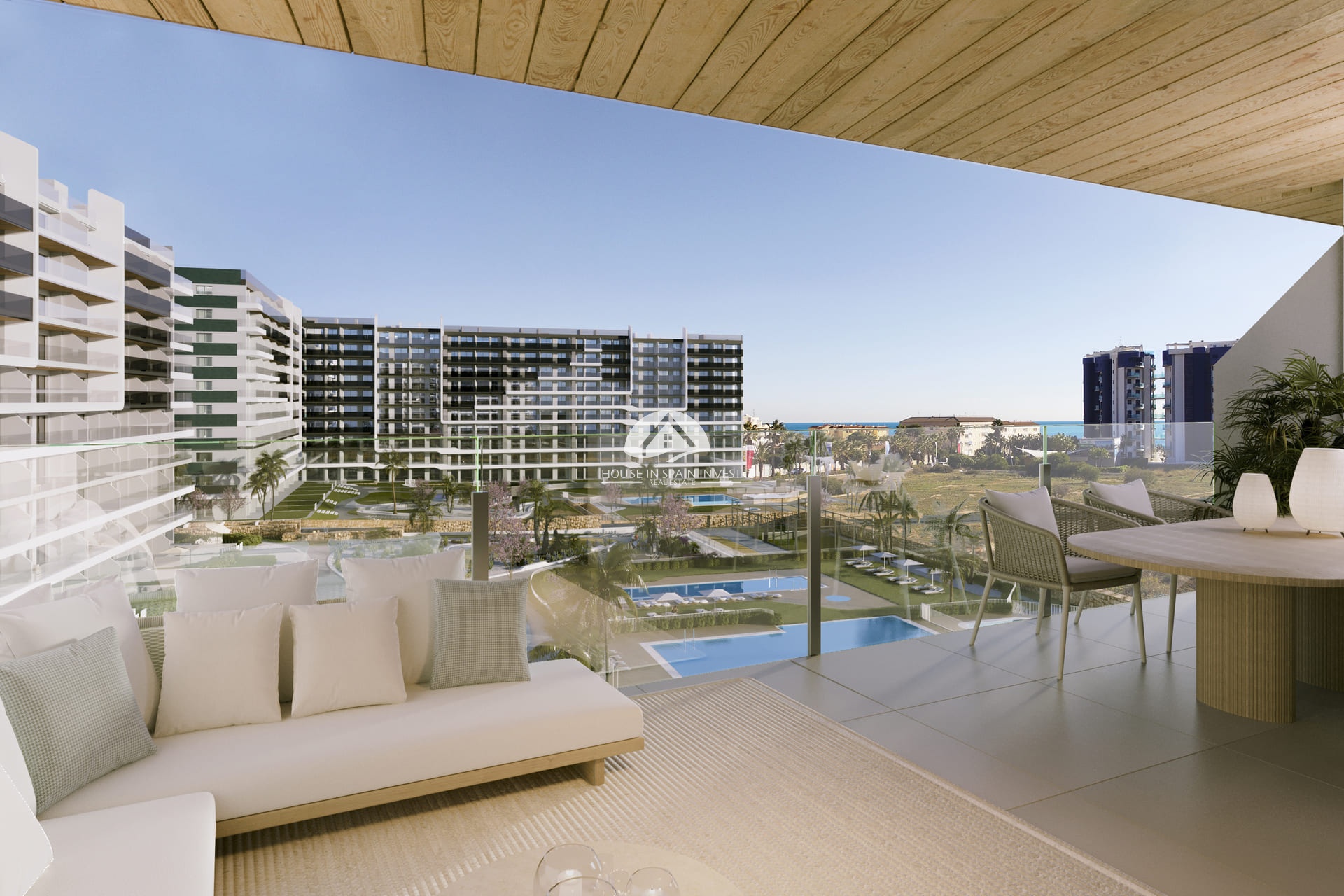 Nieuwbouw   - Gelijkvloerse bungalow - Torrevieja - Punta Prima