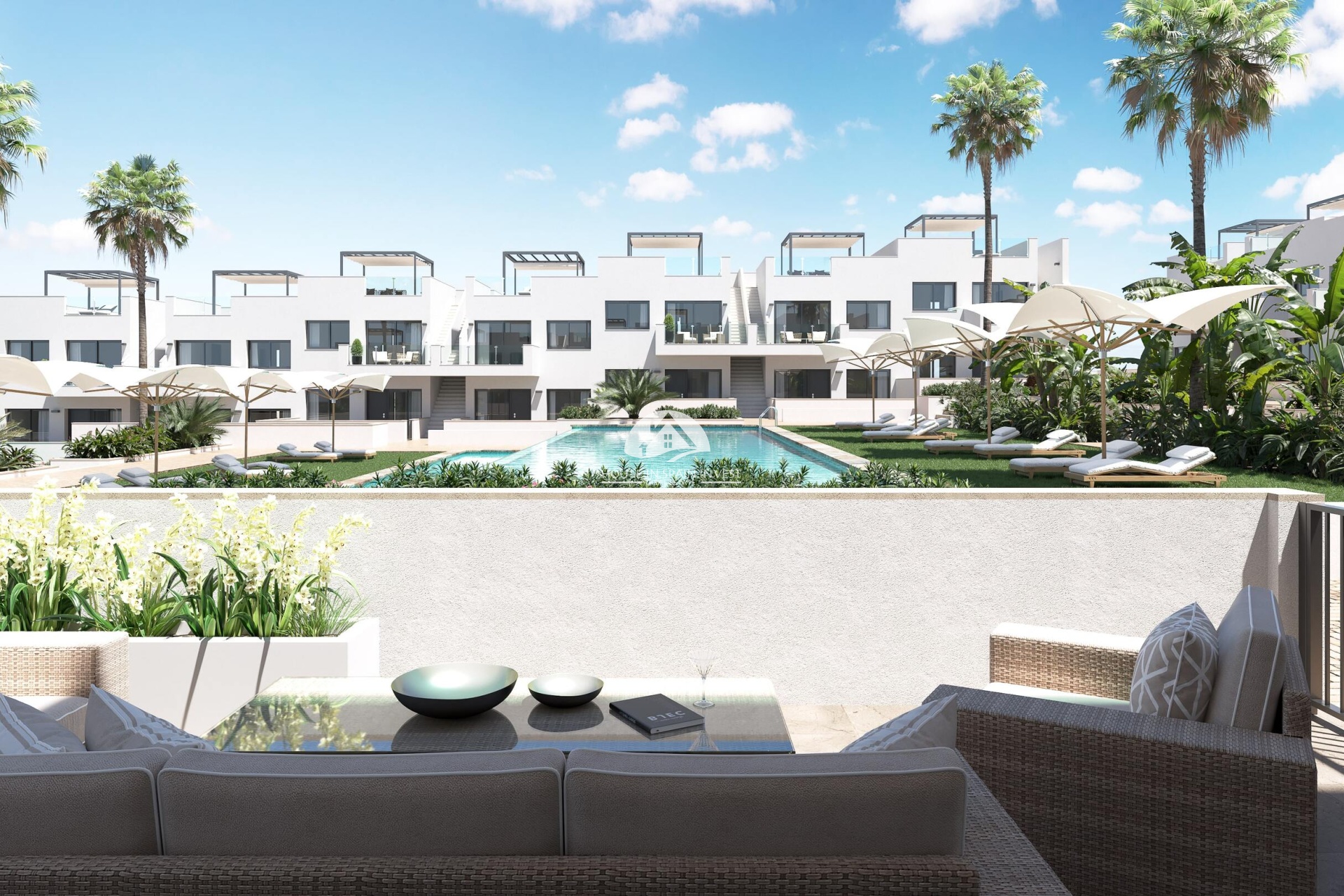 Nieuwbouw   - Gelijkvloerse bungalow - Torrevieja