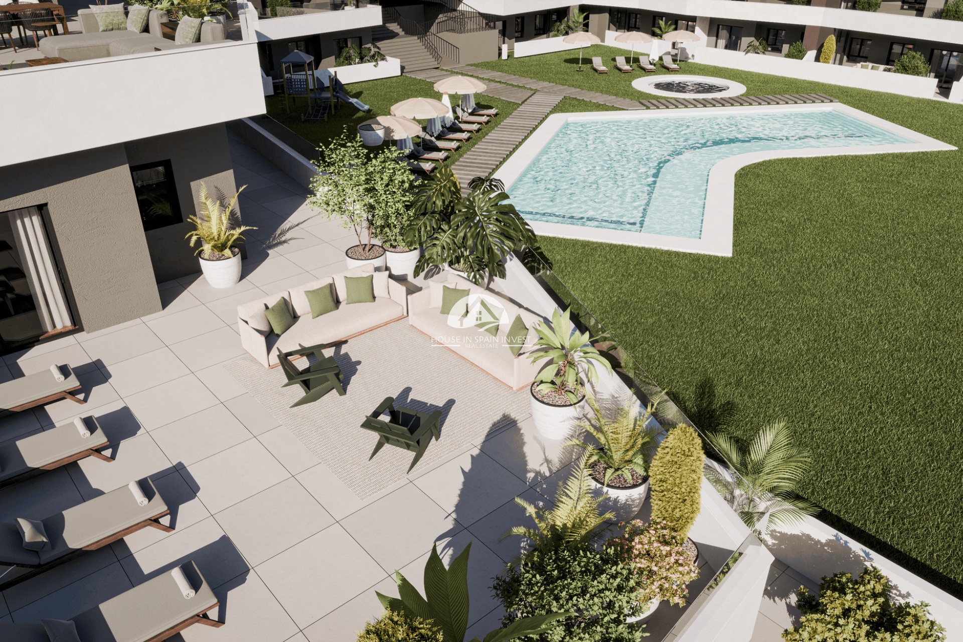 Nieuwbouw Woningen - ground-floor - San Miguel de Salinas