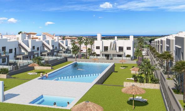 Ground & top floor bungalows in San Miguel de Salinas