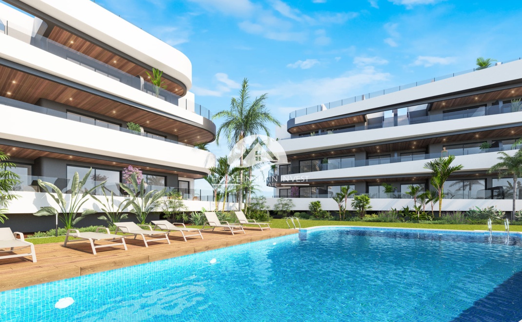 Obra nueva - Bungalow planta baja - Los Alcázares