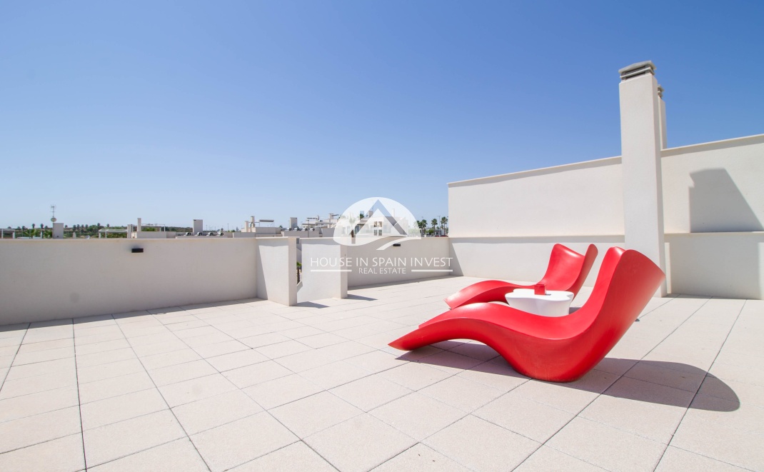 New Build - Top floor bungalow - Vistabella Golf - Vistabella