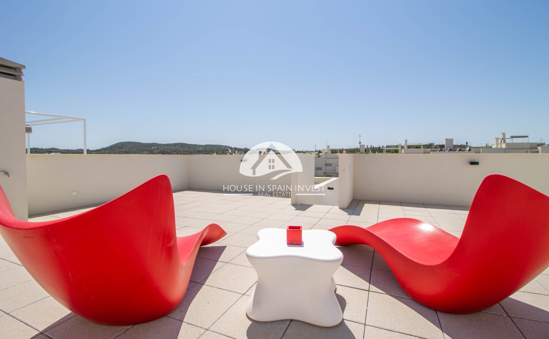 New Build - Top floor bungalow - Vistabella Golf - Vistabella