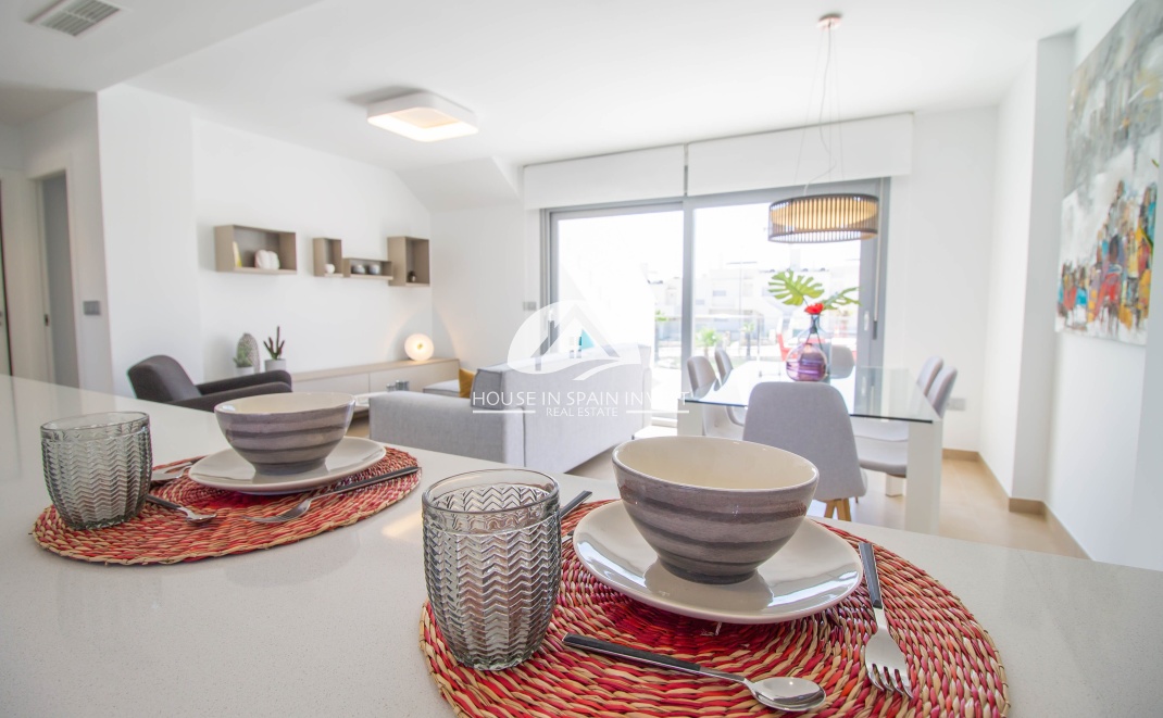 New Build - Top floor bungalow - Vistabella Golf - Vistabella