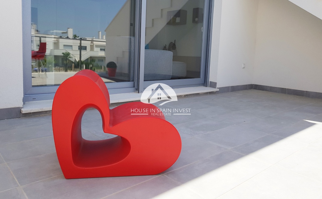 New Build - Top floor bungalow - Vistabella Golf - Vistabella