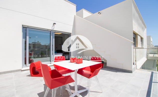 New Build - Top floor bungalow - Vistabella Golf - Vistabella