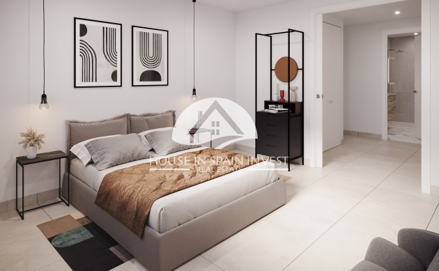 Obra nueva - Bungalow planta baja - Santa Pola