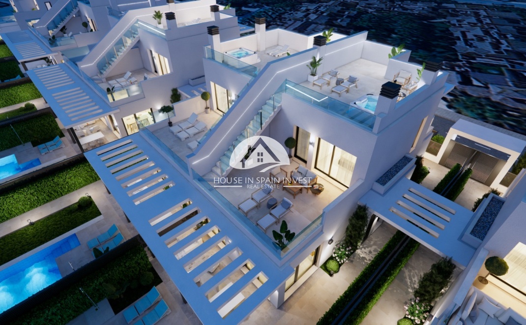 Nieuwbouw   - Rijwoning - Los Alcázares