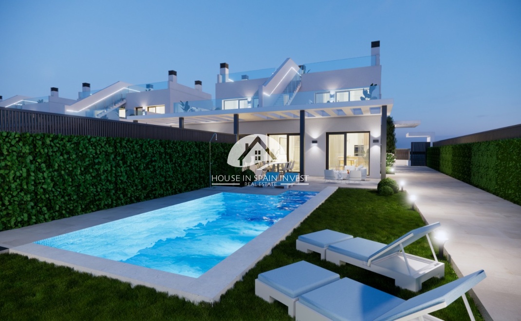 Nieuwbouw   - Rijwoning - Los Alcázares