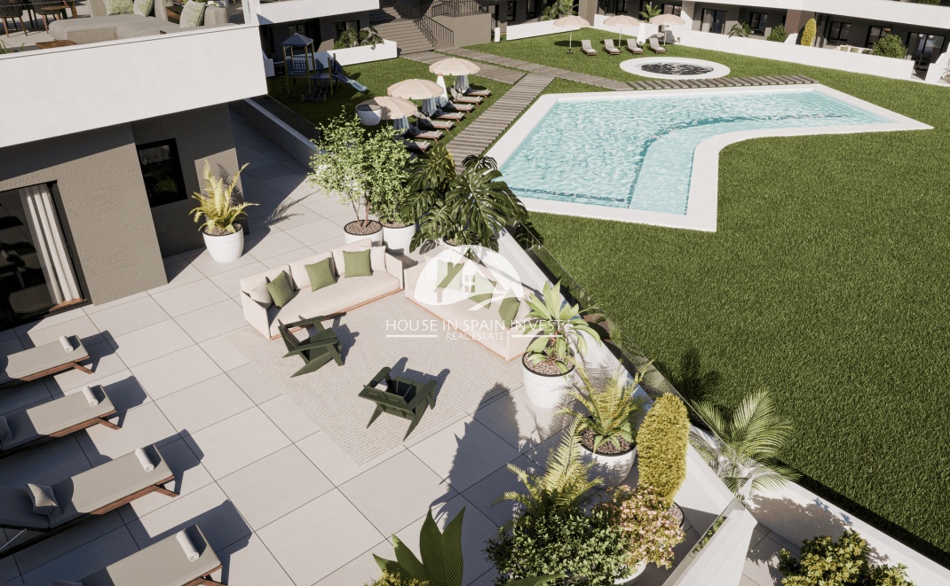 Nieuwbouw Woningen - ground-floor - San Miguel de Salinas