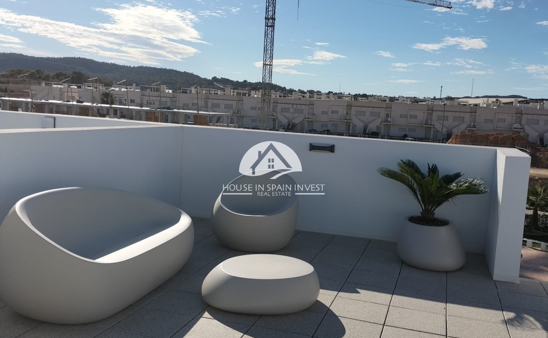 New Build - Top floor bungalow - Vistabella Golf - Vistabella