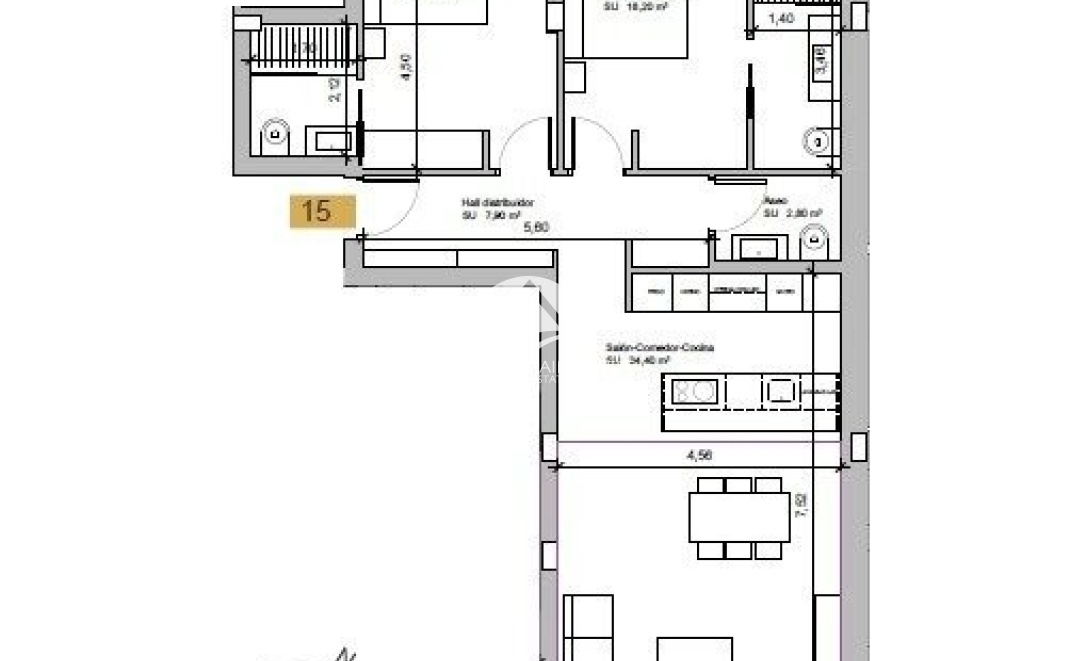 Herverkoop - Appartement - Las Colinas Golf