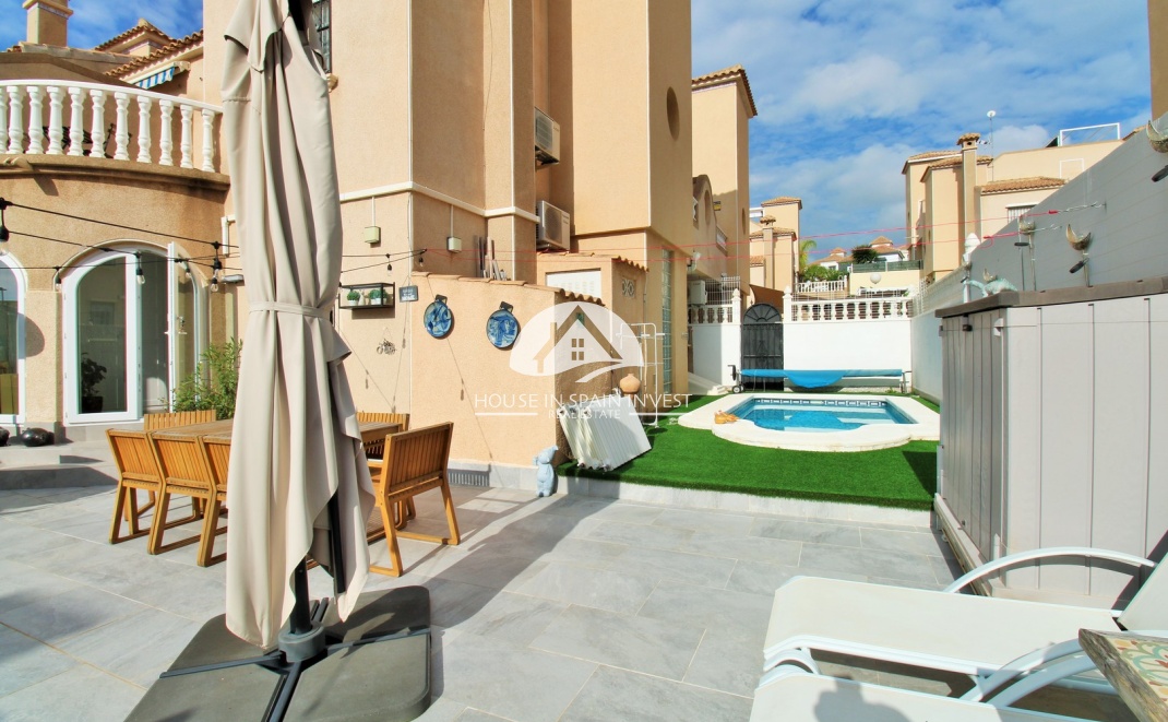 Herverkoop - Rijwoning - Orihuela Costa - Villamartín