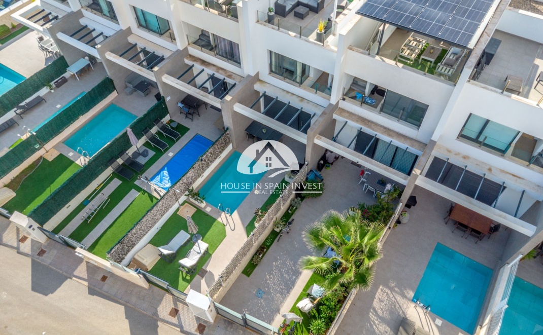 Herverkoop - Rijwoning - Orihuela Costa - Villamartín