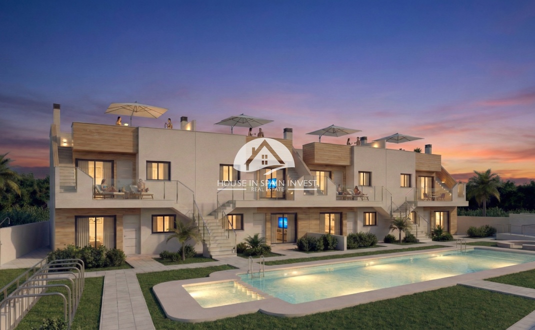 Nieuwbouw   - Gelijkvloerse bungalow - San Javier