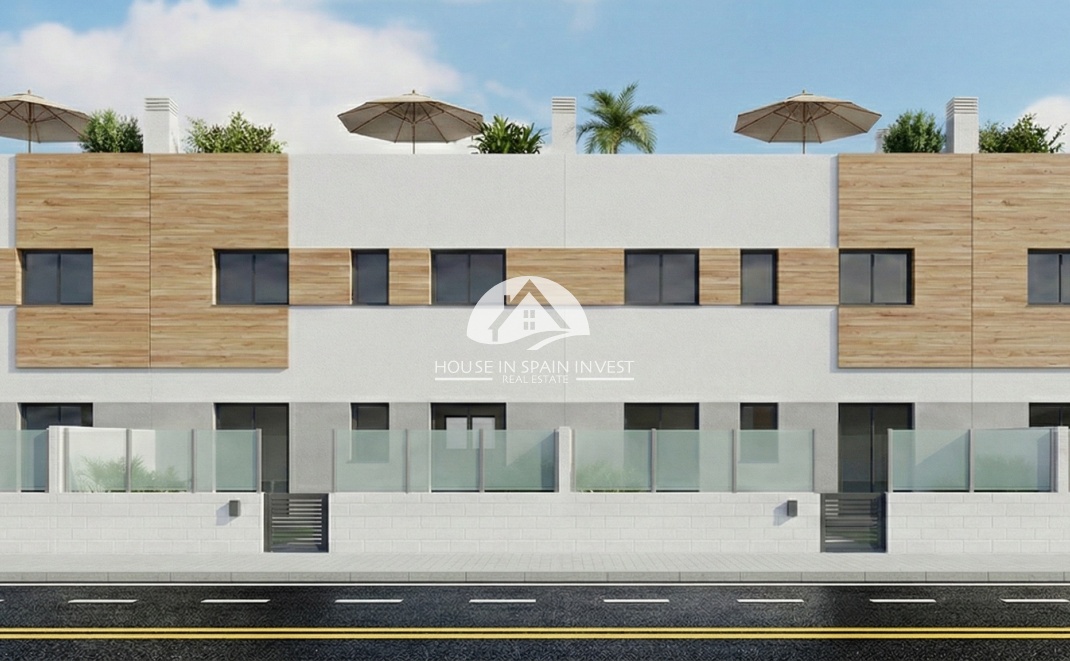 Nieuwbouw   - Gelijkvloerse bungalow - San Javier