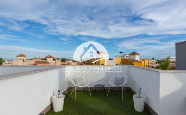 Resale - Ground floor bungalow - Torrevieja - Los Balcones  