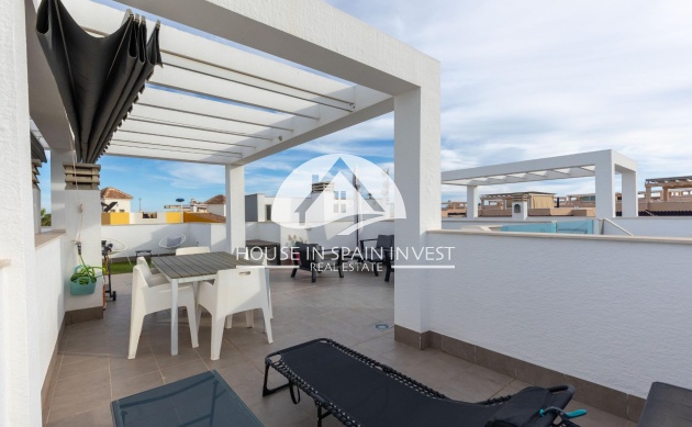 Resale - Ground floor bungalow - Torrevieja - Los Balcones  