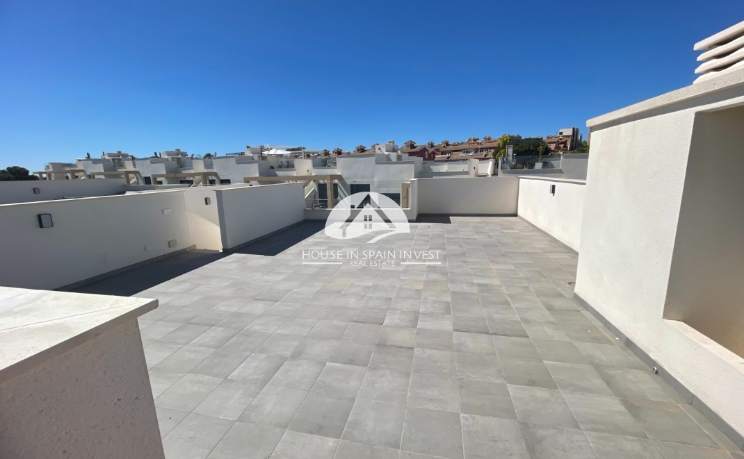 Resale - Top floor bungalow - Orihuela Costa - Villamartín