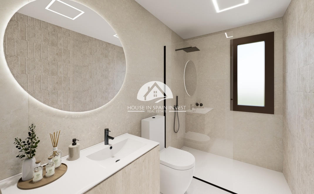 New Build - Ground floor bungalow - Los Alcázares