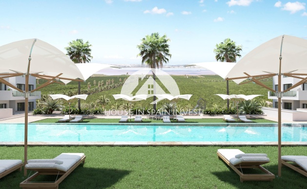 Nieuwbouw   - Gelijkvloerse bungalow - Torrevieja