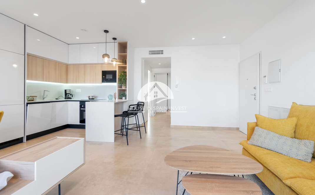 Nieuwbouw   - Gelijkvloerse bungalow - Torrevieja