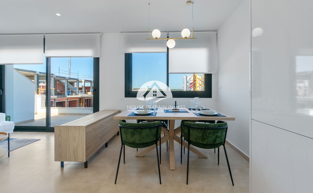 Nieuwbouw   - Gelijkvloerse bungalow - Torrevieja