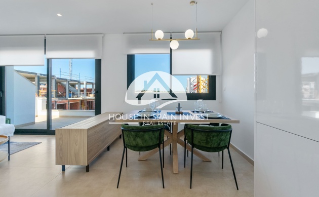 Nieuwbouw   - Gelijkvloerse bungalow - Torrevieja