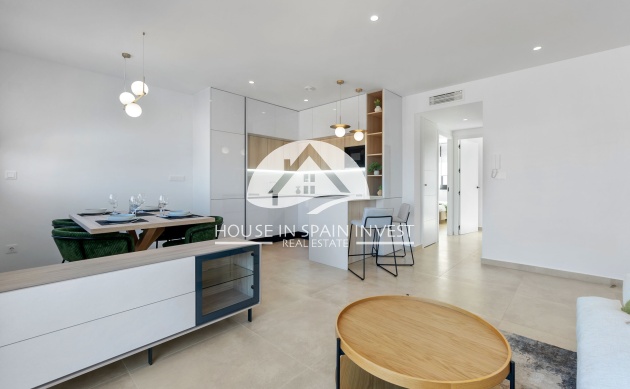 Nieuwbouw   - Gelijkvloerse bungalow - Torrevieja