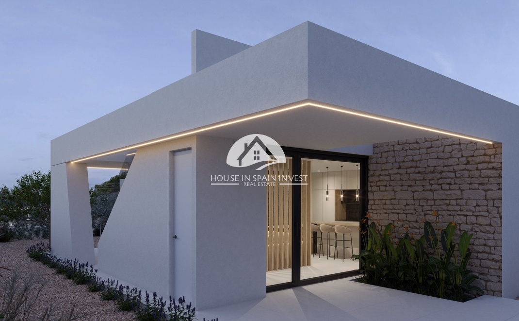 Obra nueva - Chalet - Fuente Alamo