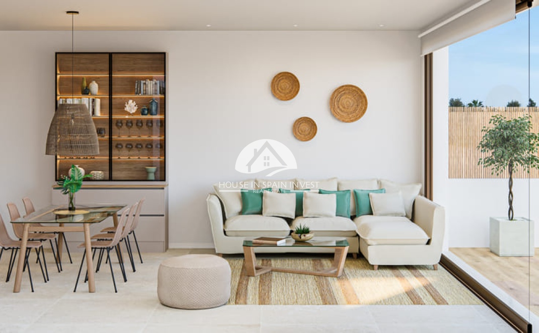 Obra nueva - Bungalow planta baja - Los Alcázares