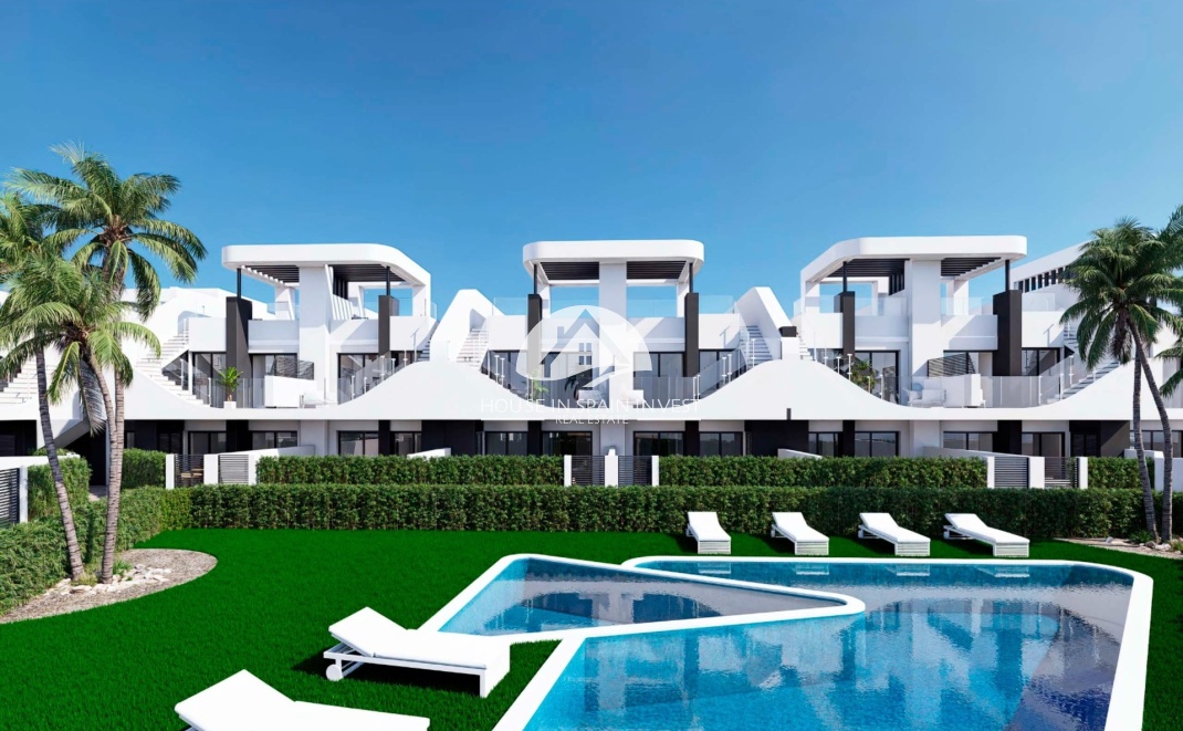 Obra nueva - Bungalow planta alta - San Fulgencio