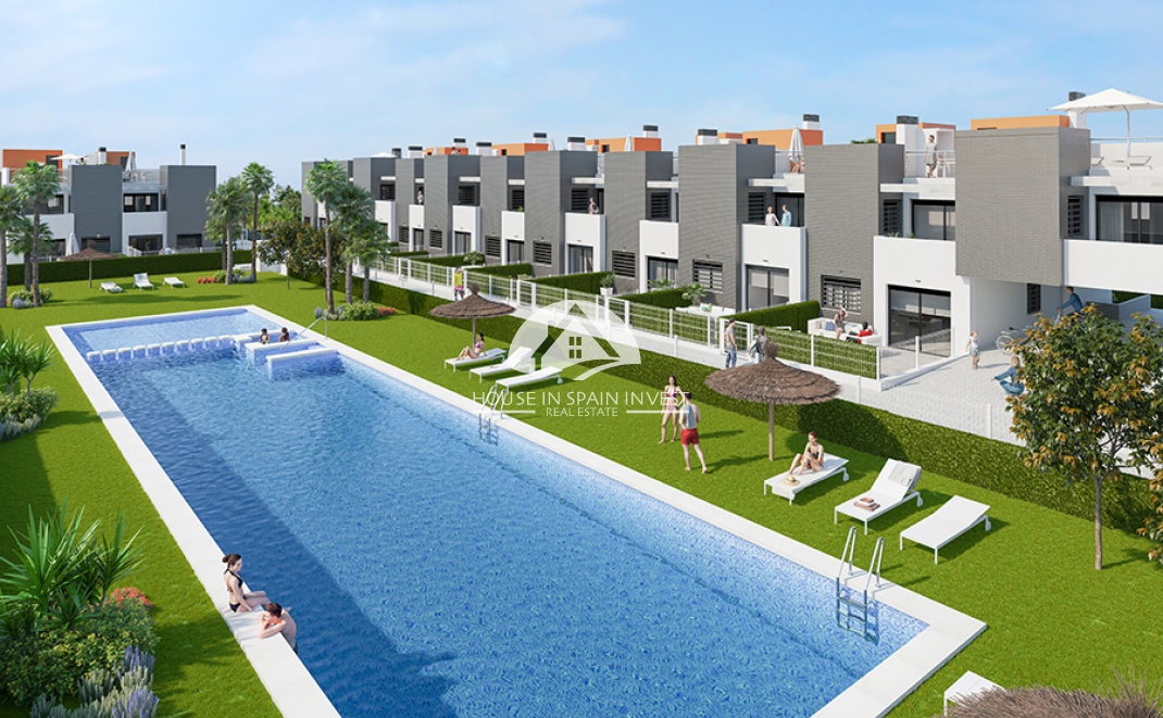 Obra nueva - Bungalow planta baja - Torrevieja