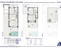 New Build - terraced - Santiago de la Ribera